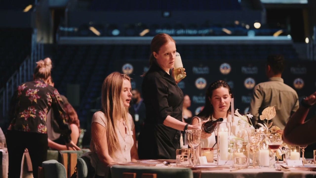 Guests at the table